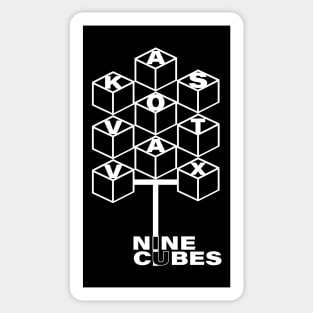 Nine Cubes Light Sticker